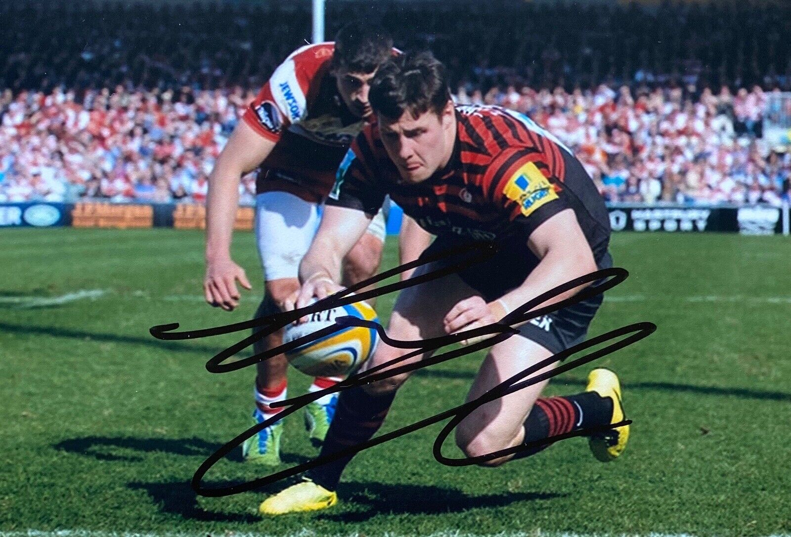 Joel Tomkins Genuine Hand Signed 6X4 Photo Poster painting - Saracens