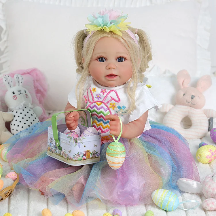 Babeside Smiling Reborn Baby Doreen 20'' Toddler Girl Building Lovely Memories Only Stella -Heartbeat and Coos