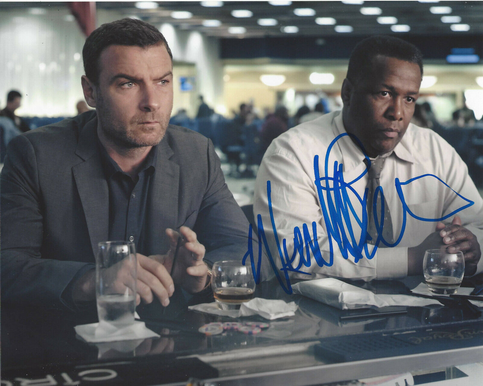 WENDELL PIERCE SIGNED AUTHENTIC 'THE WIRE' BUNK 8X10 Photo Poster painting C w/COA ACTOR TREME