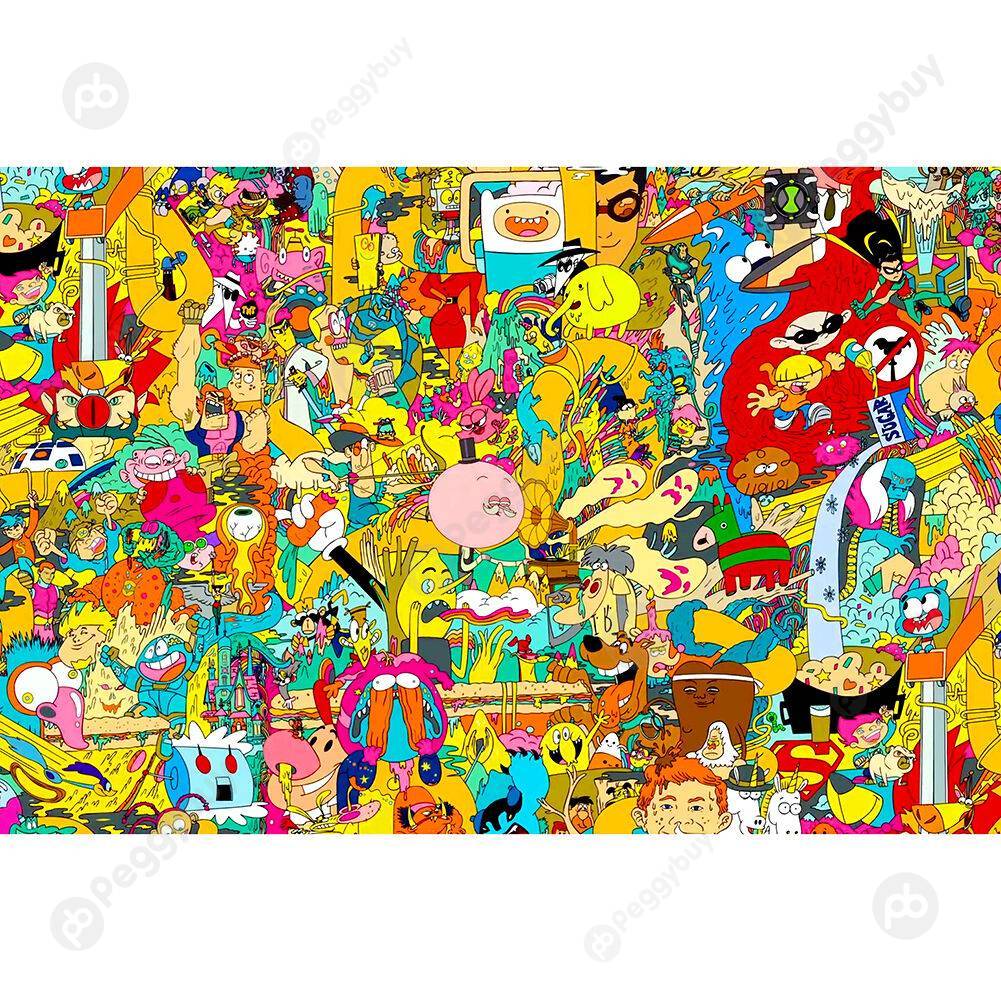 

1000pcs DIY Dense Life Women Puzzle Learning Assembling Jigsaw Toy Crafts, 501 Original