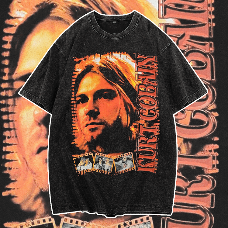 Davidhawaii100% Cotton Casual Abstract Rocker Reversible T-Shirt - 100% Cotton