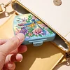 (US Local)5D DIY Diamond Painting Dot Pill Case Diamond Art Pill Storage Box (Dragonfly)
