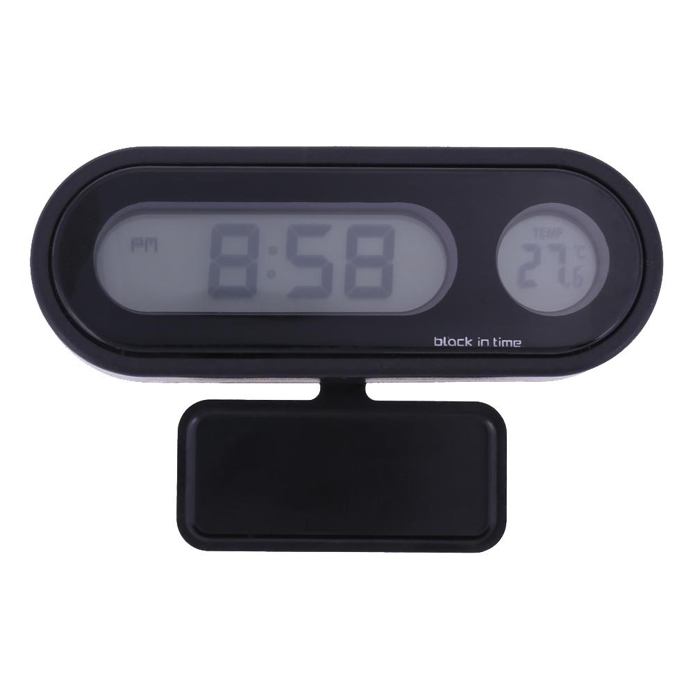 

Car Interior Dashboard Mount Mini Led Digital Display Clock Thermometer, 501 Original