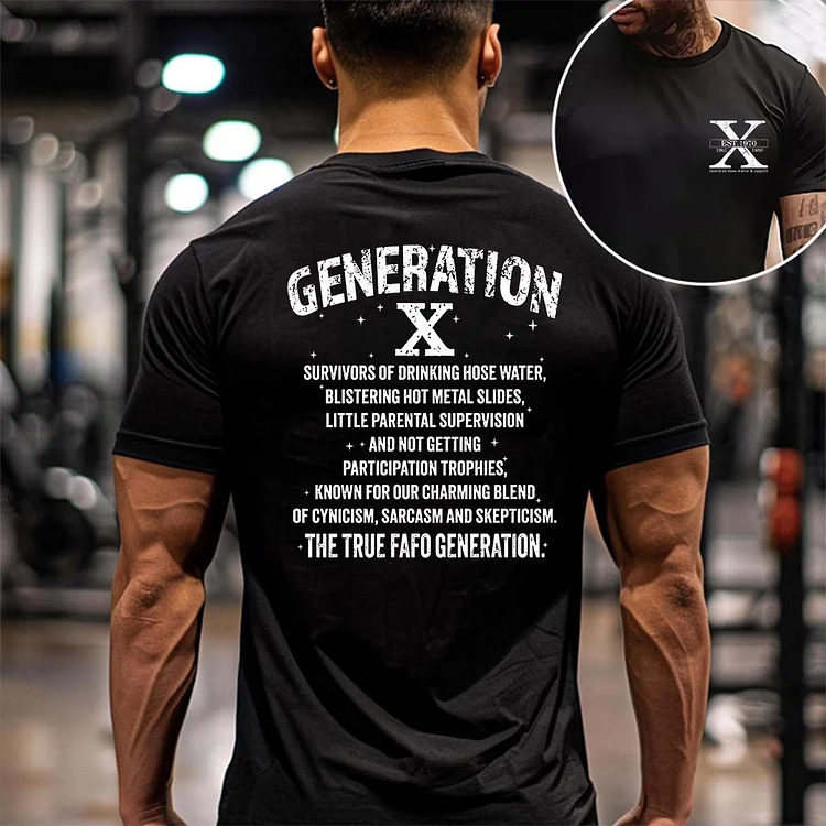 Custom Year Gen X T-shirt/Sweatshirt