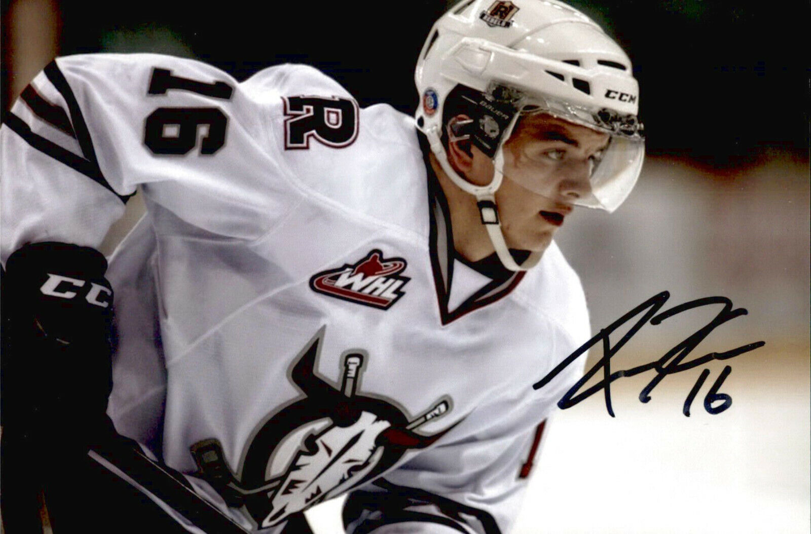 Grayson Pawlenchuk SIGNED 4x6 Photo Poster painting RED DEER REBELS #2