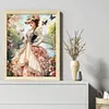 Victorian Girl-11CT Stamped Cross Stitch 40*50cm/15.75*19.69in