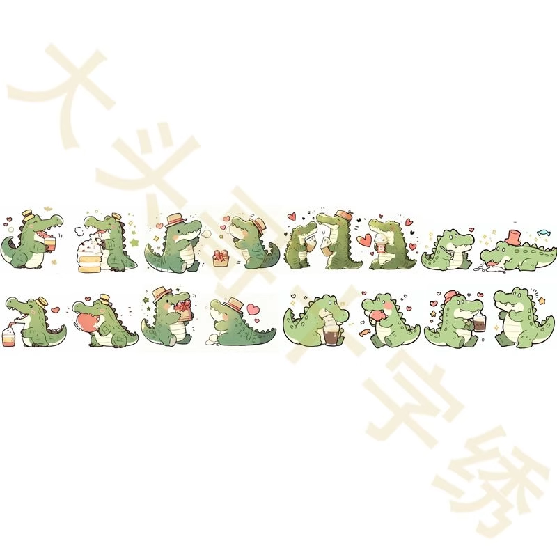 [CZ20152- Small Dinosaur Alien Long Narrow Needle Suction]Cross stitch 2025 new tool needle suction Painting Fairy Cross Stitch