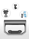 Motorcycle Navigation Bracket 4mm Carbon Steel Smartphone Navigation Holder Wear Resist Motorcycle Front Extension Crossbar for 2025 PCX160 Accessories