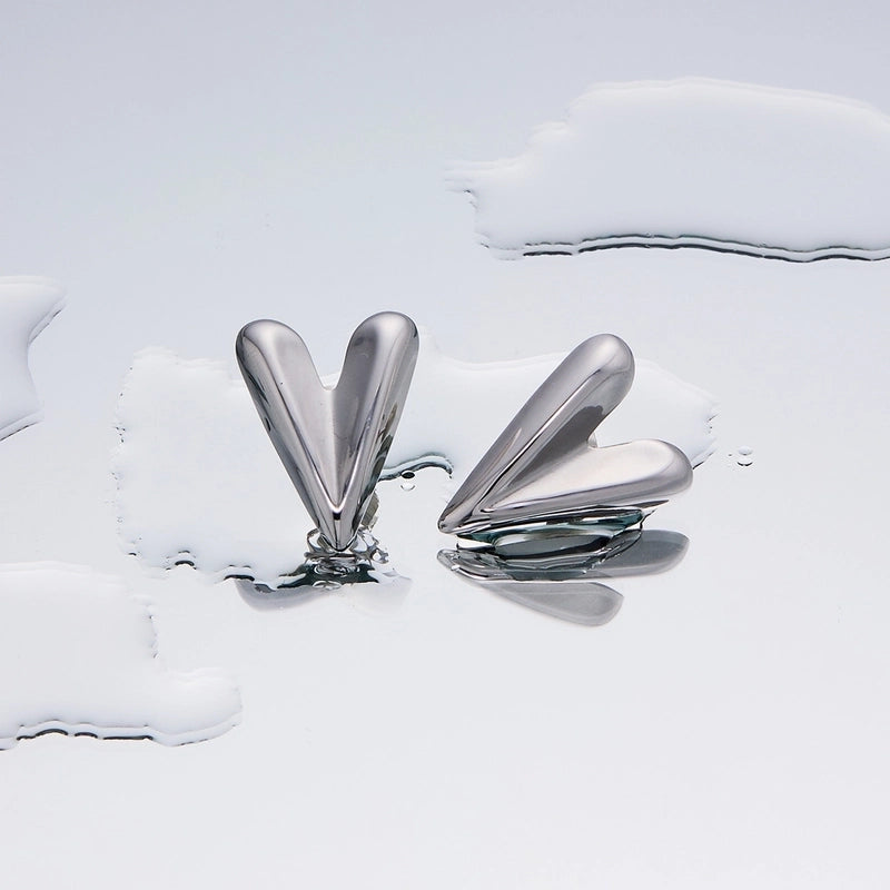 1 Pair Minimalist Geometric Plating Titanium Steel 18K Gold Plated Ear Studs