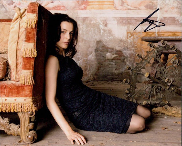 Ayelet Zurer in-person signed 8x10 Photo Poster painting