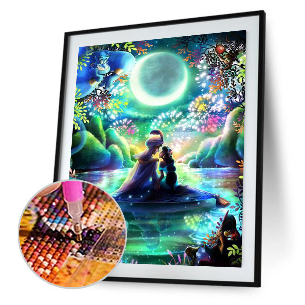 

30*40CM-Princess-Round Drill Diamond Painting, 501 Original
