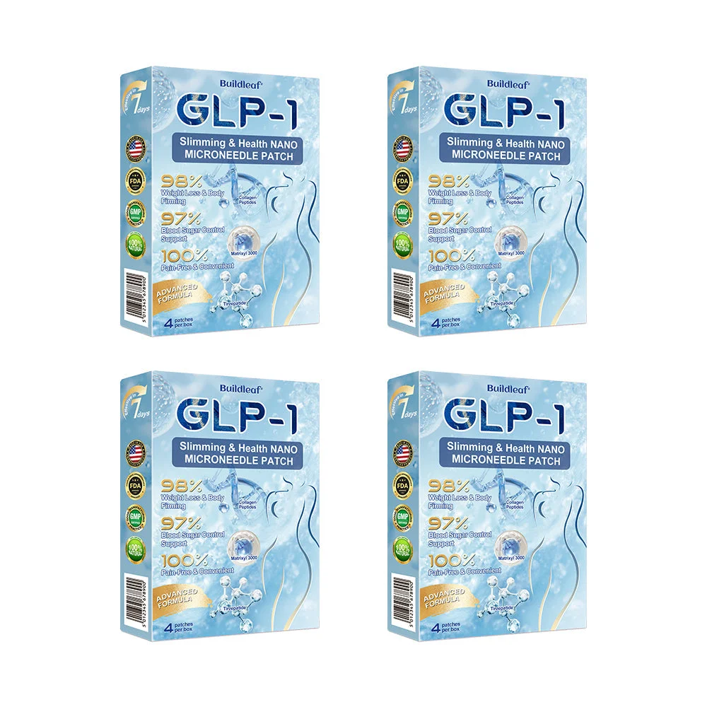 🏥FDA Store | 𝐵uil𝗱𝐿ea𝐟&reg; 𝑺𝑀𝗚T-𝑮𝐋𝑃-1 𝐒limming & 𝐻ealth 𝑁ano 𝑀icroneedle 𝑃atch with Collagen & Matrixyl 3000 丨Obesity,Cardiovascular Diseas, Diabetes, Sleep Apnea, Joint Problems and More