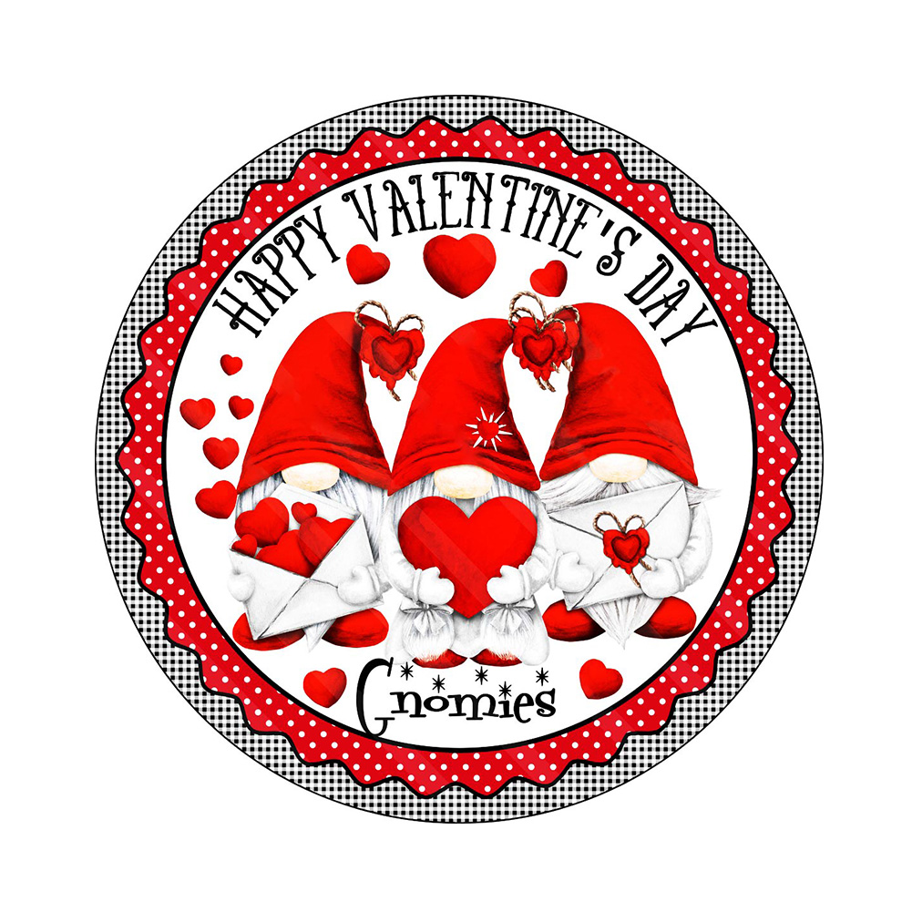 

35*35CM - Round Drill Diamond Painting - Valentines Day Goblin, 501 Original
