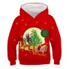 Kid Boy Girl Christmas Hoodies 3D Printed Long Sleeve Hoodies