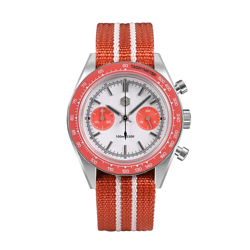 San Martin Chronograph VK64 Quartz Watch Original Design SN0116