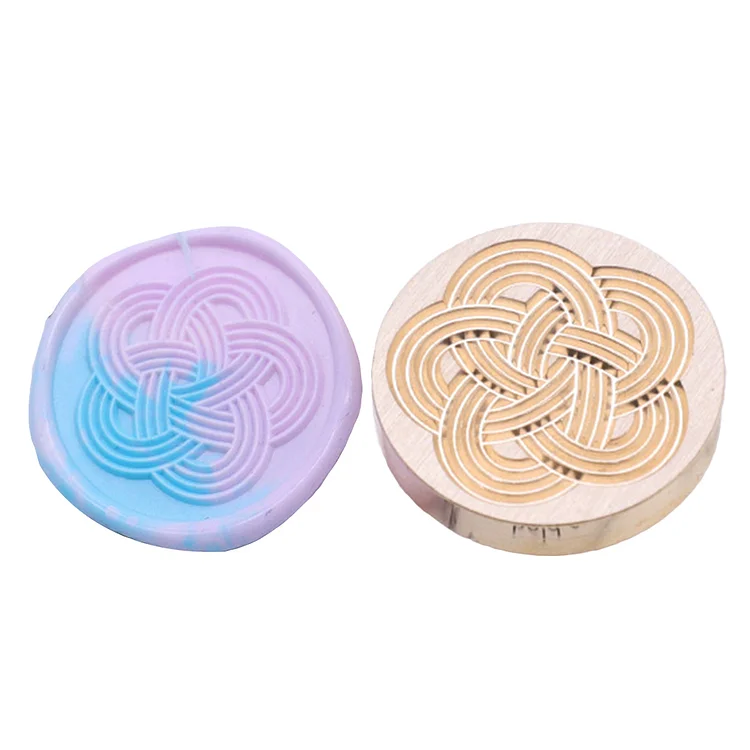 Diy Fire Lacquer Round Sealing Wax Stamp Head 25Mm gbfke