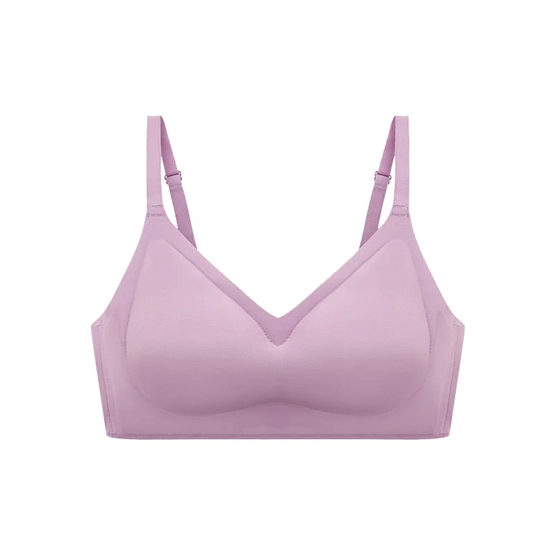 1 Pcs Female Bras Seamless Bra Sports Yoga Seamless Lingerie Wire Free Soft Sleep Wear Everyday Underwear For Woman New BANNIROU