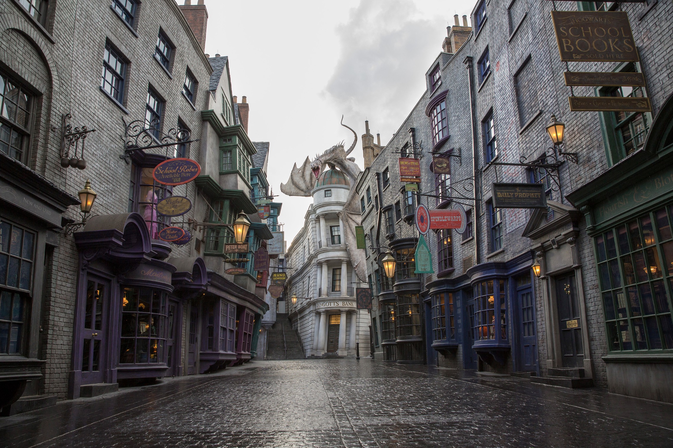 Diagon Alley - Harry Potter – Woody.Puzzle