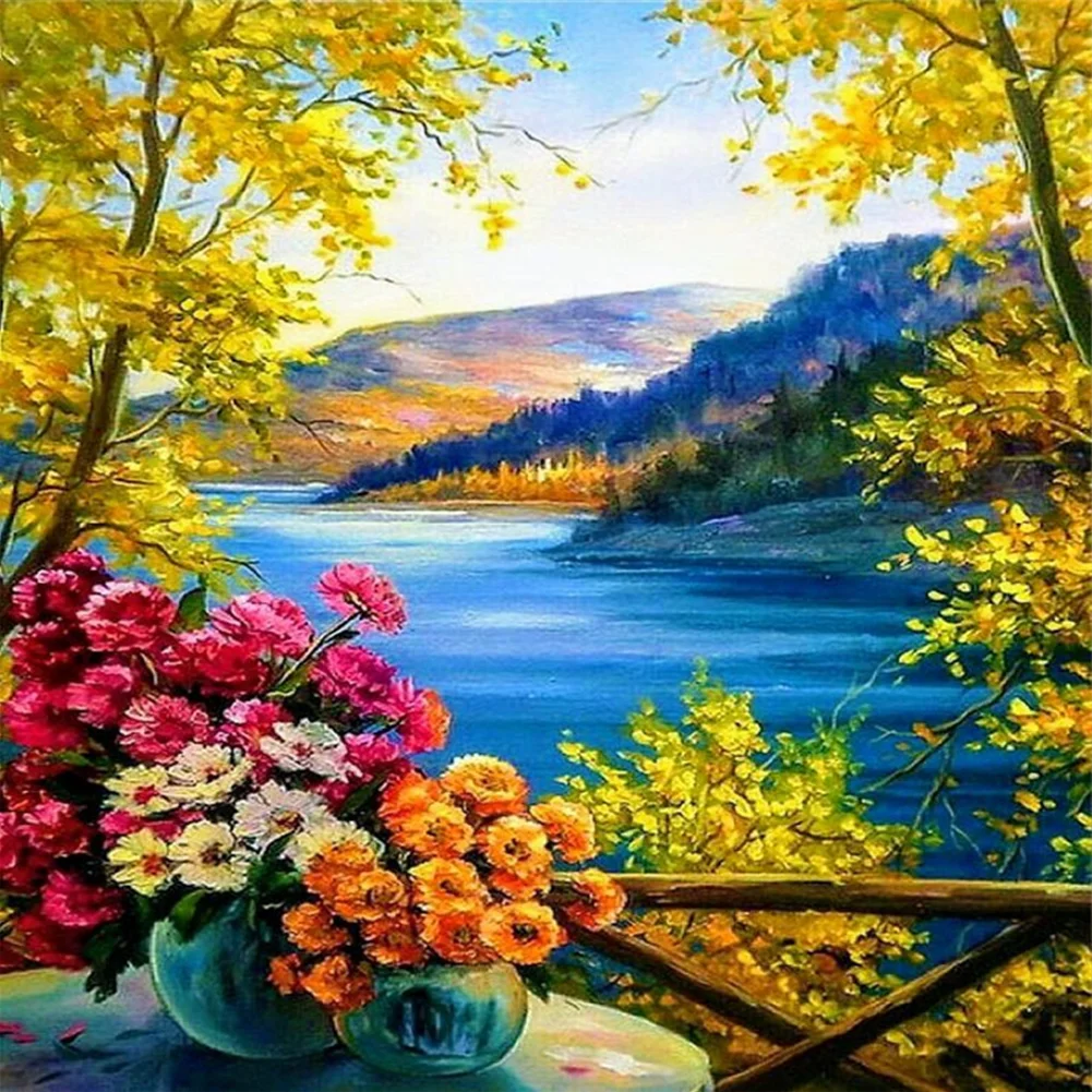 Diamond Painting - Full Round Drill - Scenery(Canvas|40*40cm)