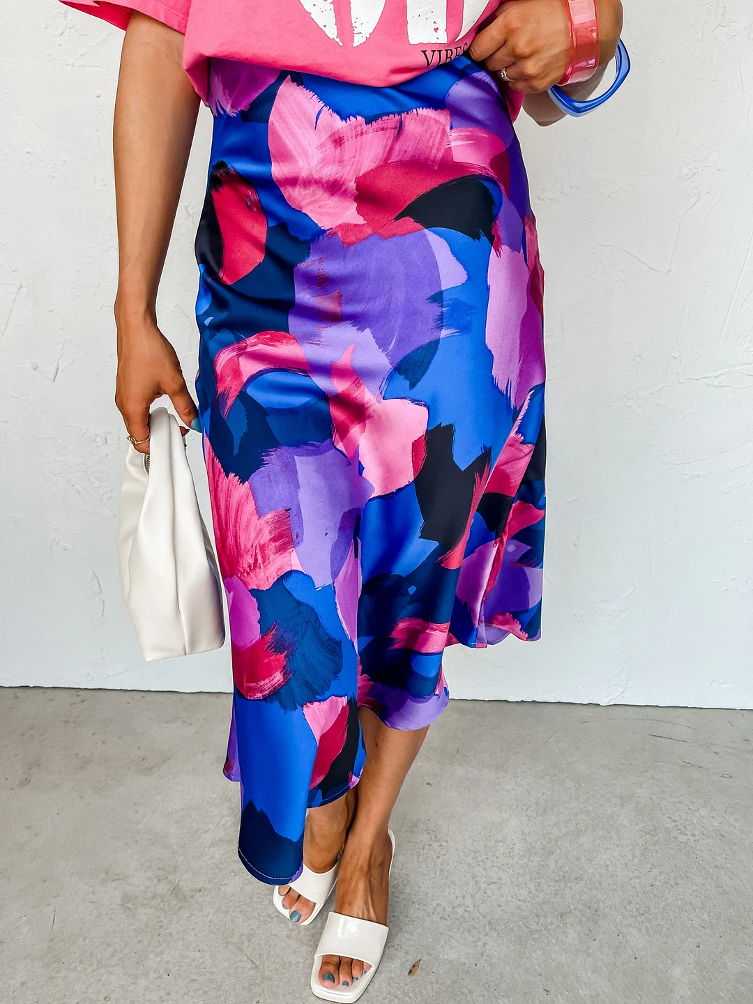 Lydia Floral Midi Skirt
