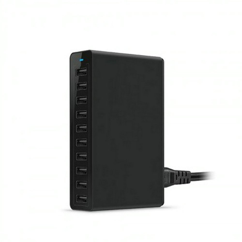 60W 10 Port USB Smart Charger Incresisom