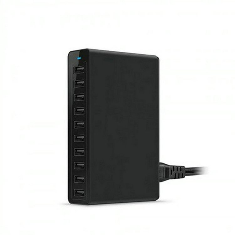 60W 10 Port USB Smart Charger - Appledas