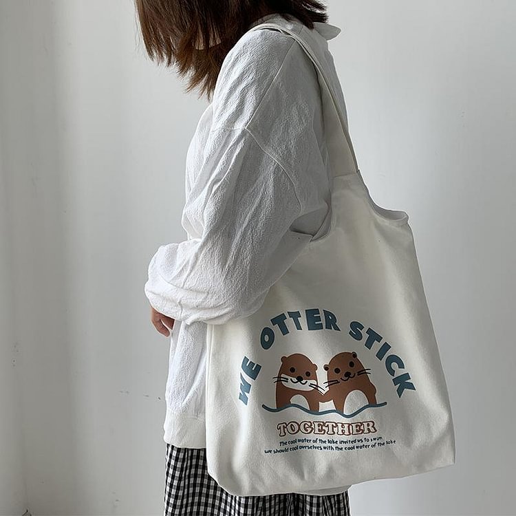 Two Squirrels Tote Bag