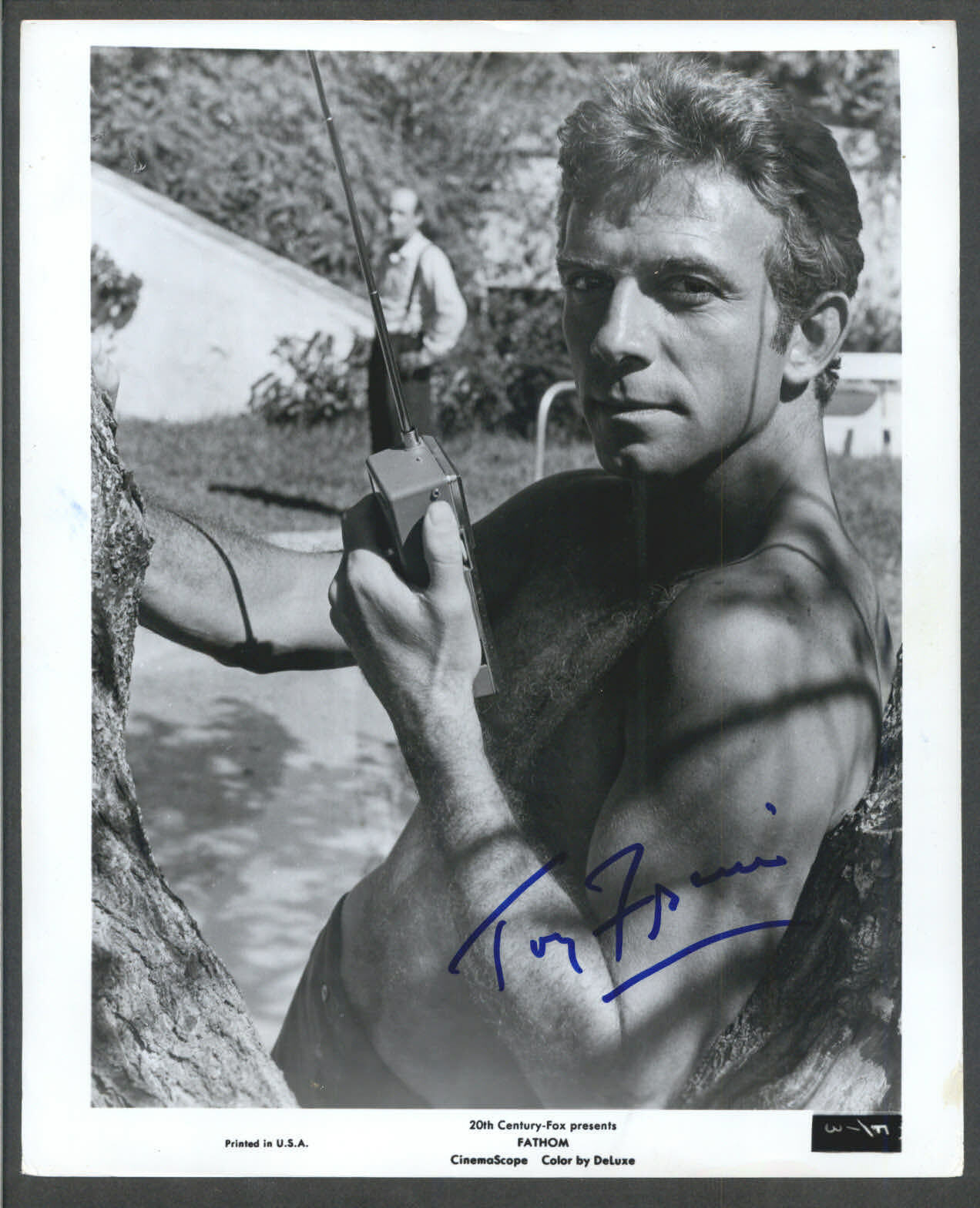 Anthony Franciosa - Signed Vintage Celebrity Autograph Photo Poster painting -Fathom