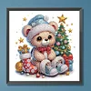 Christmas Bear - Crystal Rhinestone Diamond Painting