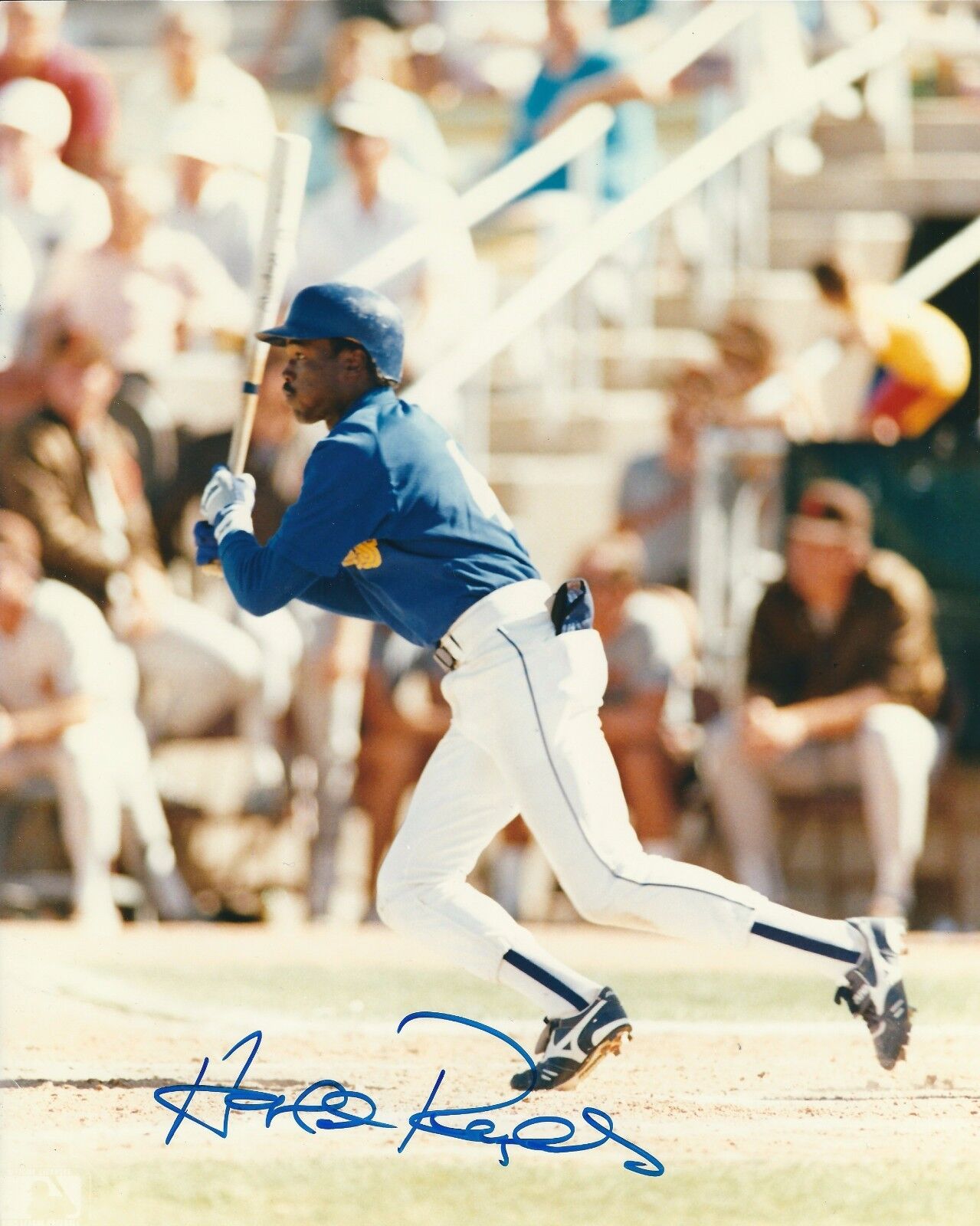 Signed 8x10 HAROLD REYNOLDS Seattle Mariners Autographed Photo Poster painting - COA