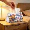Diamond Painting 250th Anniversary Tissue Box for Kitchen Restaurant Bar Office Party