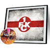 Fußball 1.FC Kaiserslautern - Rundbohrer Diamond Painting - 40*30CM