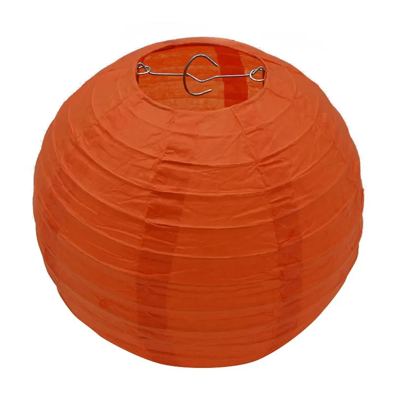 1pcs 20cm/25cm/30cm Colorful Chinese Round Hanging Paper Lanterns lamps Paper Crafts Party Festival Wedding Home DIY Decoration