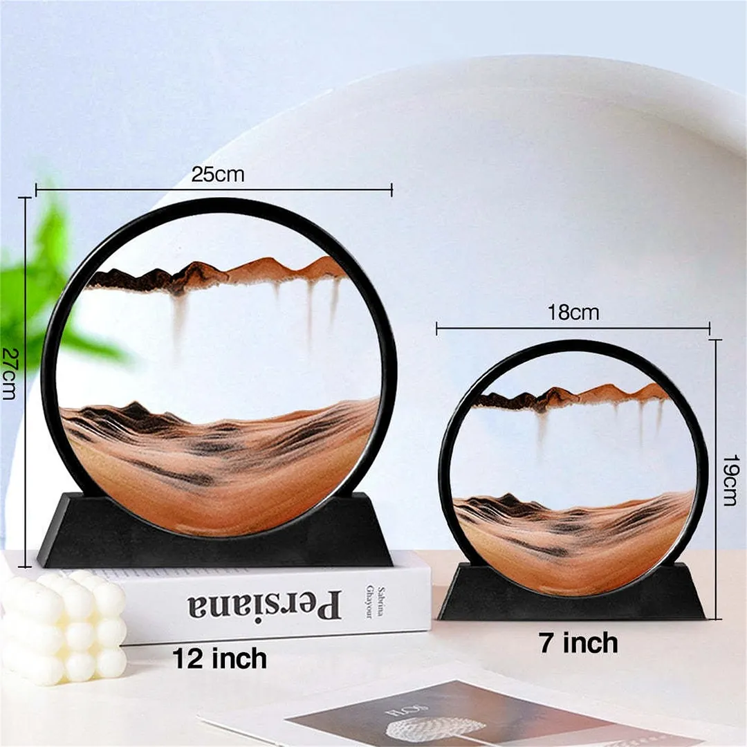 3D Hourglass Deep Sea Sandscape
