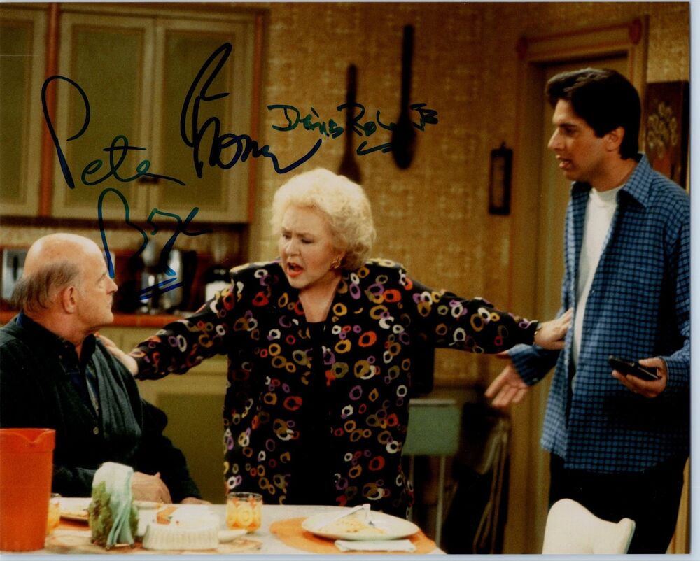 PETER BOYLE & DORIS ROBERTS +1 SIGNED AUTOGRAPHED Everybody Loves Raymond 8X10 C