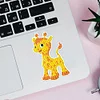 2pcs Diamonds Painting Cute Animal Stickers Home Decor