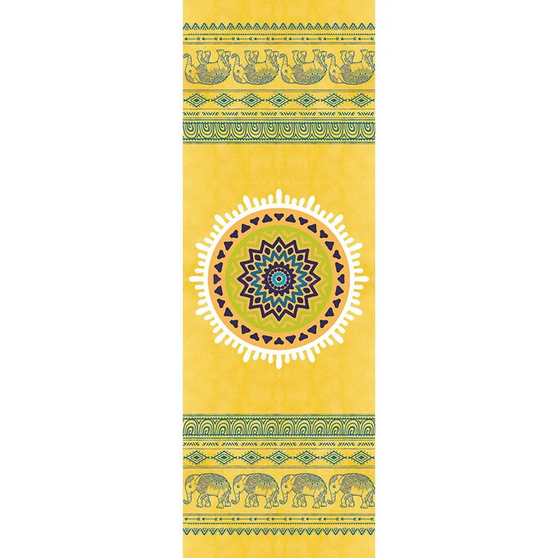 Ethnic Pattern Quick Drying Absorbent Sporting Yoga Towel