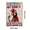 Chicken - Metal Tin Signs(8*12Inch/12*16Inch) - Animal