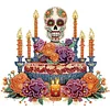 Diamond Painting-DIY Crystal Rhinestone Skull