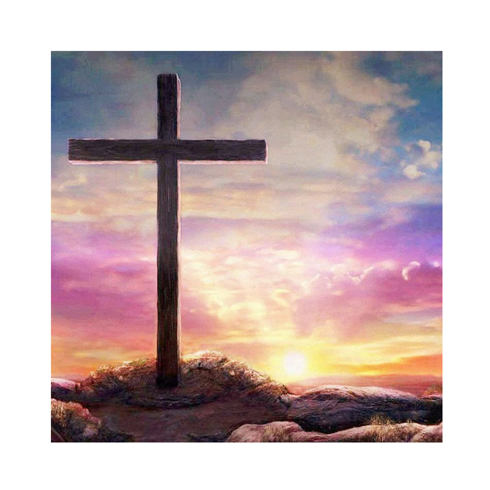 

Cross - Round Drill Diamond Painting - 30*30CM, 501 Original