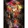 Diamond Painting-DIY Full Round Drill Lion