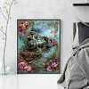 Train-11CT Stamped Cross Stitch 40*55cm/15.75*21.65in