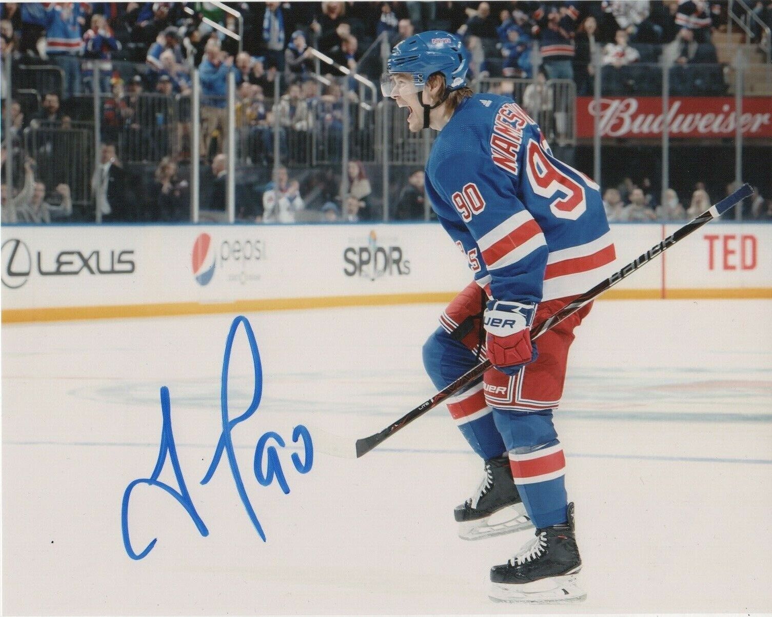 New York Rangers Vladislav Namestnikov Autographed Signed 8x10 NHL Photo Poster painting COA