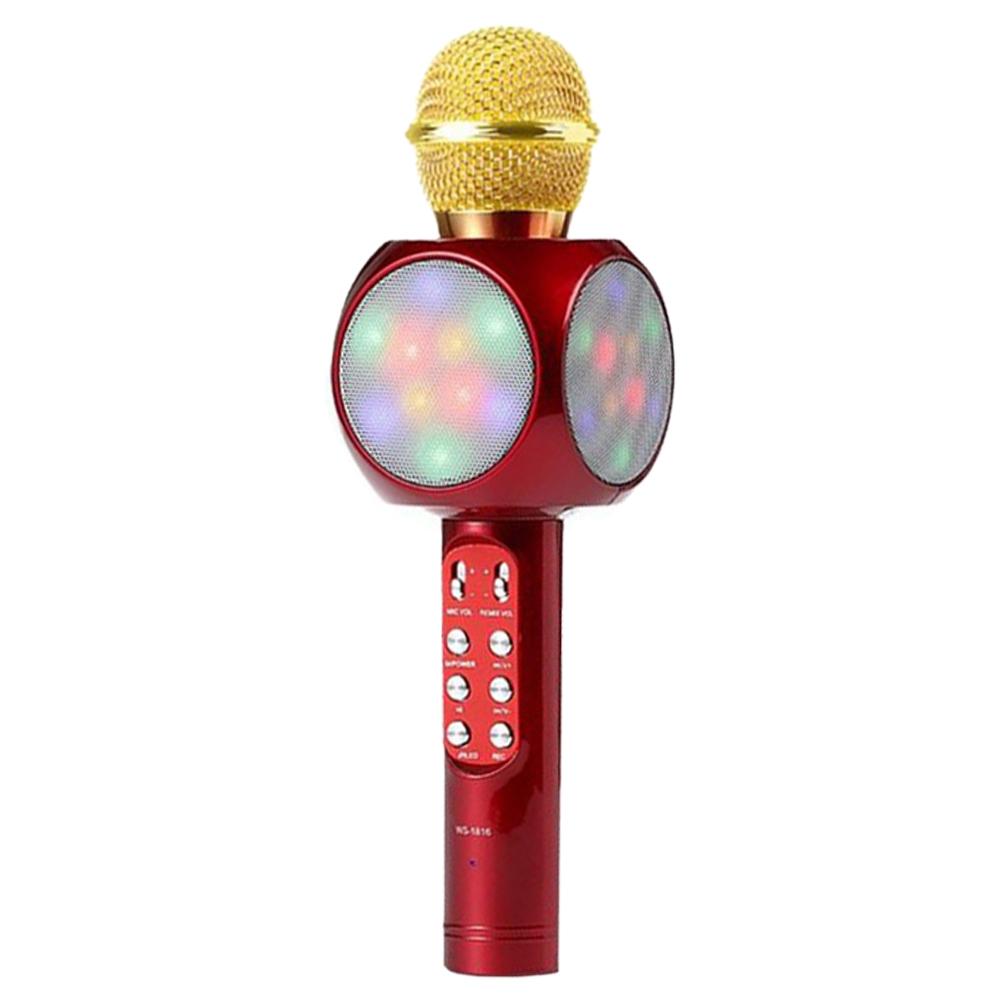 

WS1816 Bluetooth-compatible Noise Reduction Capacitive Microphone Mic w/Light (Red), 501 Original