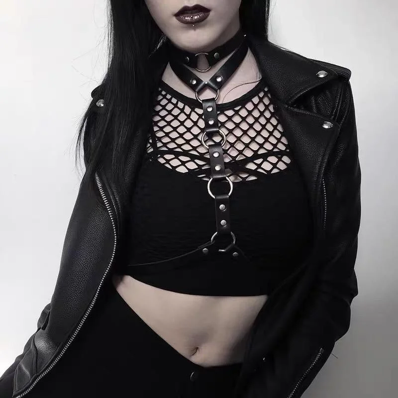 Fishnet Goth Top - GothBB 2022 free shipping available