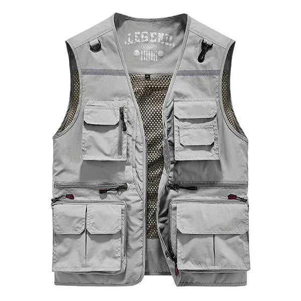 Men's Multi-pocket Tactical Cargo Vest 53117159M