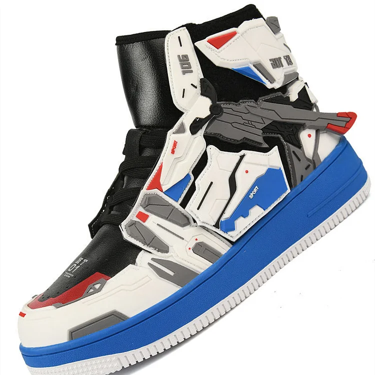 Anime-Inspired Shoe Collections : Strict-G x SpringleMove Gundam Sneaker  Collection