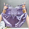Sexy pure lace sweet and spicy transparent butterfly panties