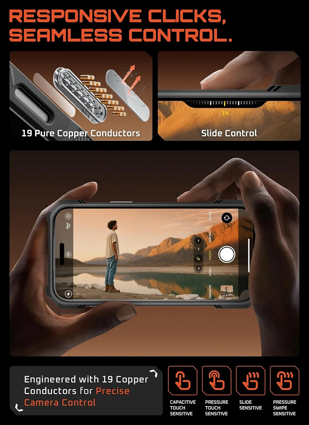 Compatible with iPhone 17 Pro Max Case with Kickstand (Unicorn Beetle Grip), [Camera Control Cover] [MagSafe Compatible] [Military-Grade Drop Protection] Heavy Duty Magnetic Phone Case