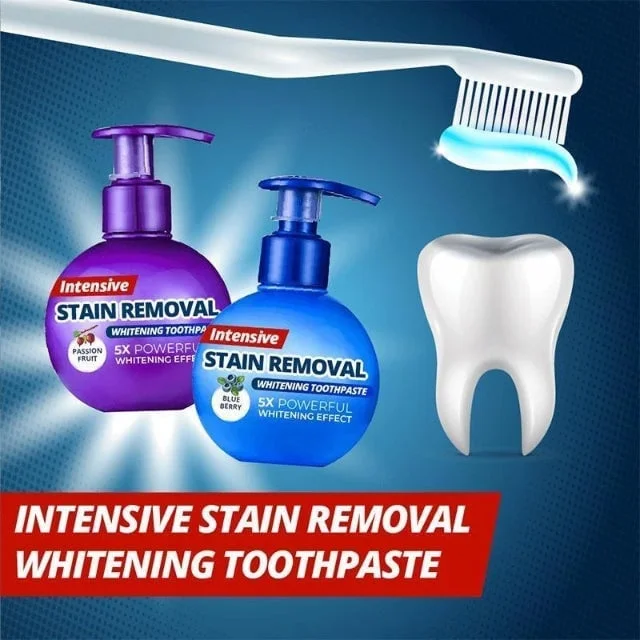  Intensive Stain Removal Whitening Toothpaste